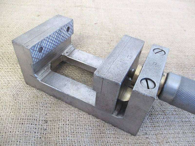 Handy And Sturdy Heavy Duty Vintage Machinist Drill Press Vise