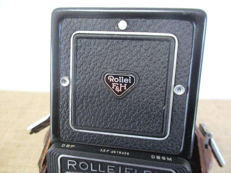 Ultra Rare Vintage Rolleiflex Synchro-Compur DBP 3,5F 2819455 DBGM Camera      1958 - 1976   Germany