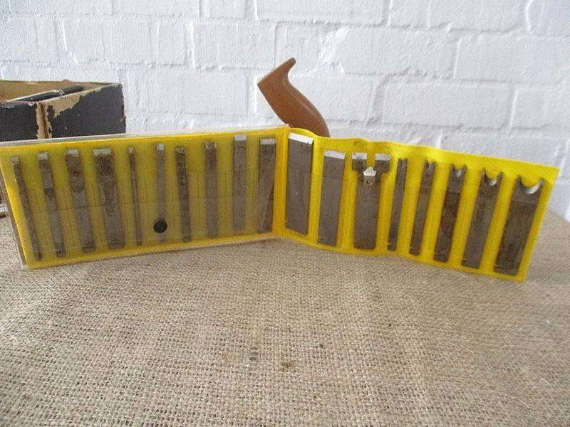 Rare Vintage Stanley Combination 13-050 Plane With Full Set Cutters      Made in England         MIB