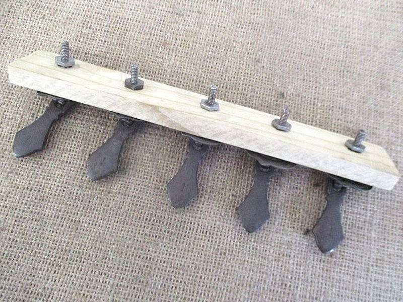 Five True Vintage/Antique Drop Drawer Handles