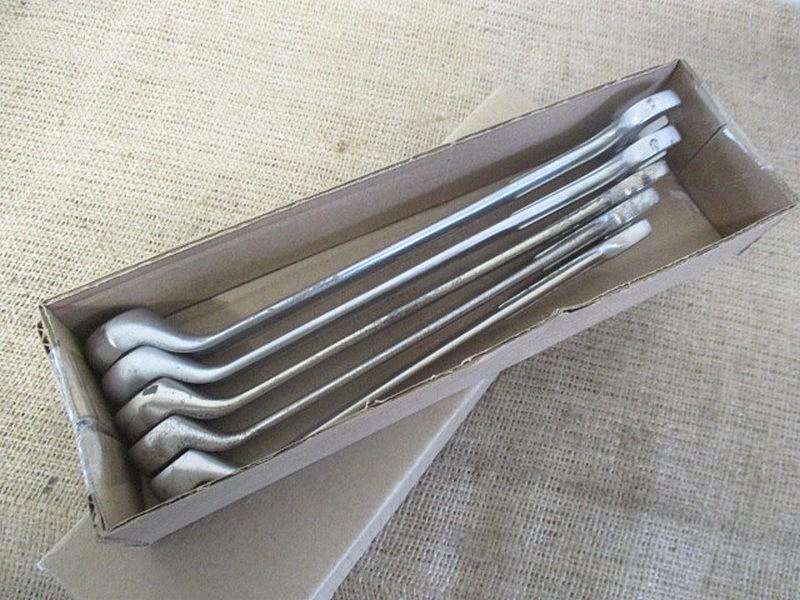 Lovely Set Of Five Gedore No. 1B SA Combination Spanners           16mm - 20mm