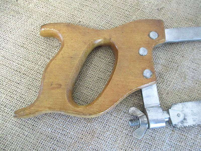 The Real Rolls Royce....This Marvelous Large Vintage 20 inch Butcher's Hand Saw