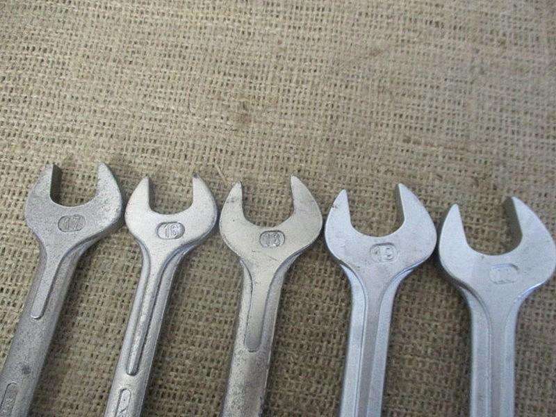 Lovely Set Of Five Gedore No. 1B SA Combination Spanners           16mm - 20mm