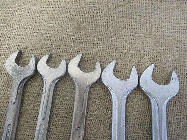 Lovely Set Of Five Gedore No. 1B SA Combination Spanners           16mm - 20mm