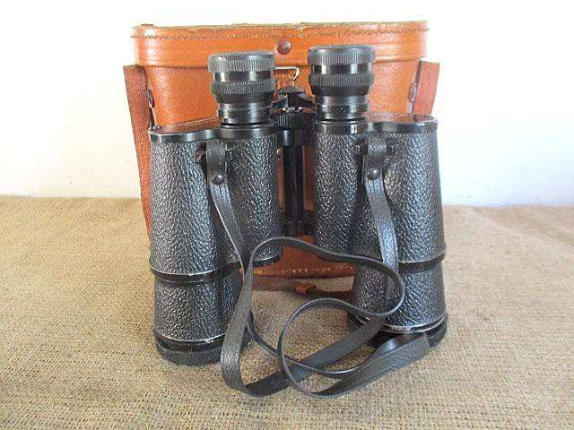 Very Nice Vintage Apollo Superb 10 X 50 Field 5' Binocular With End Cups          Japan