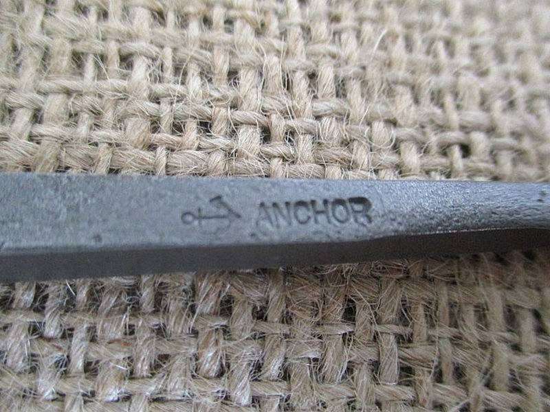 Good Selection Of Five High Quality Iron Files Consisting Of Flat/ Round/ Square / Triangle