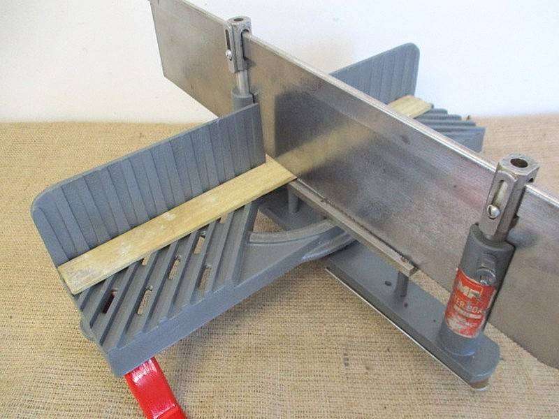 Beautiful Vintage Millers Falls Interbox Miter Box And Saw