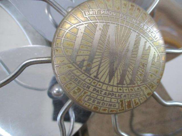 Super Rare Vintage Limit Electric Fan By Limit Engineering Co Ltd      Made In England      1950's