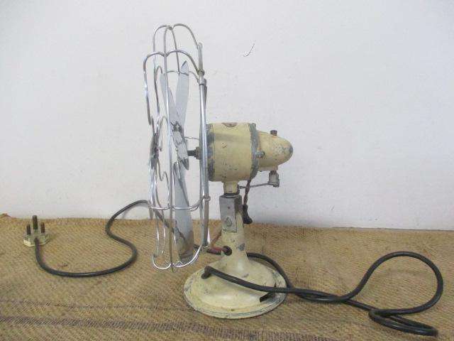Super Rare Vintage Limit Electric Fan By Limit Engineering Co Ltd      Made In England      1950's