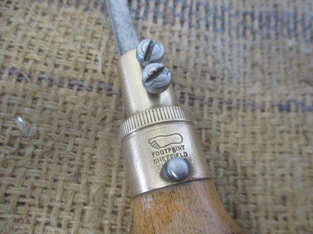 Lovely Vintage Footprint Keyhole Saw                England