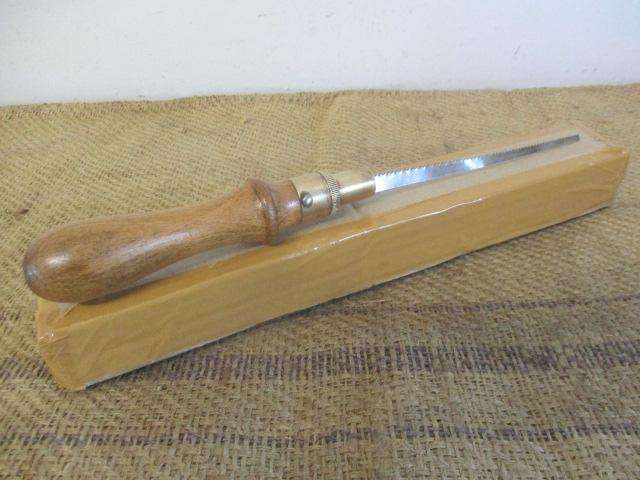 Lovely Vintage Footprint Keyhole Saw                England