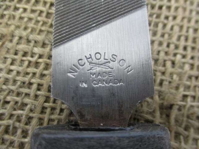 Good Selection Of Four Handy Iron Files Consisting Of Flat/ Round/ Halfround/ Square