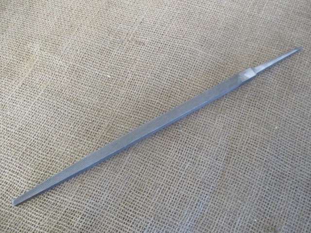 Good Selection Of Four Handy Iron Files Consisting Of Flat/ Round/ Halfround/ Square