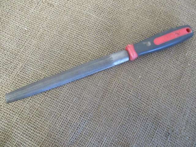 Good Selection Of Four Handy Iron Files Consisting Of Flat/ Round/ Halfround/ Square