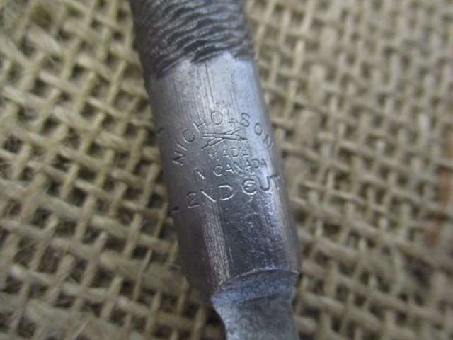 Good Selection Of Four Handy Iron Files Consisting Of Flat/ Round/ Halfround/ Square