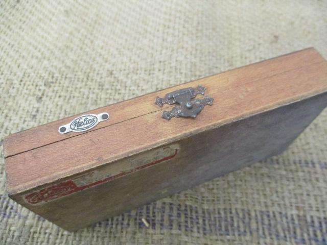 Nice Vintage Helios 0 - 1" Micrometer In Original Wooden Box     Germany