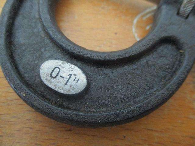 Nice Vintage Helios 0 - 1" Micrometer In Original Wooden Box     Germany