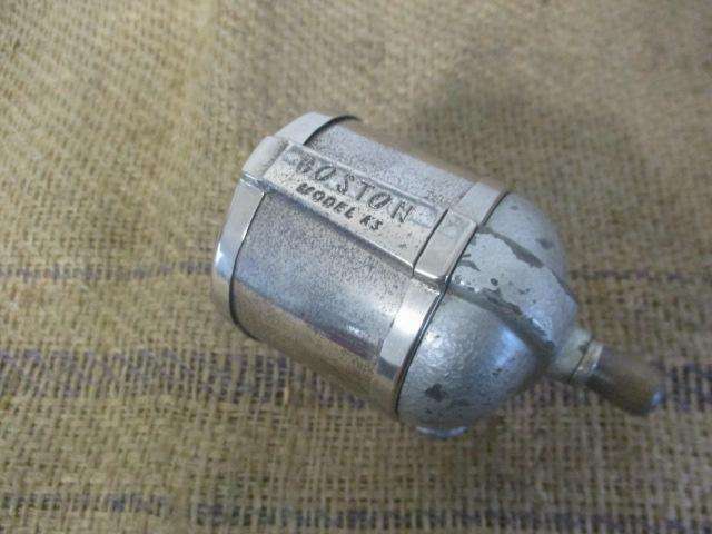 Beautiful Vintage Boston Model KS Pencil Sharpener    Made In England By Joseph Gillott & Sons Ltd