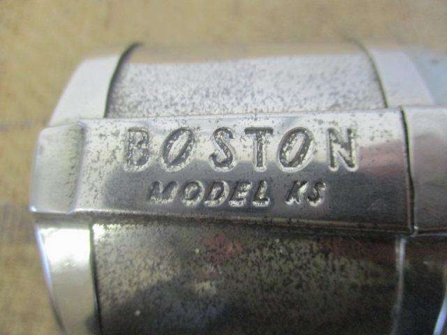 Beautiful Vintage Boston Model KS Pencil Sharpener    Made In England By Joseph Gillott & Sons Ltd