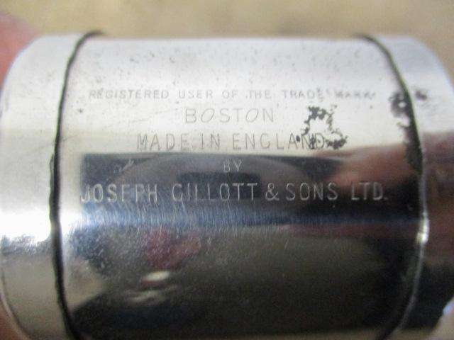 Beautiful Vintage Boston Model KS Pencil Sharpener    Made In England By Joseph Gillott & Sons Ltd