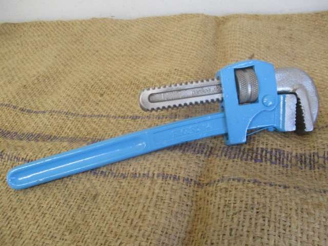 Neat Old Record 14 inch Adjustable Pipe Wrench
