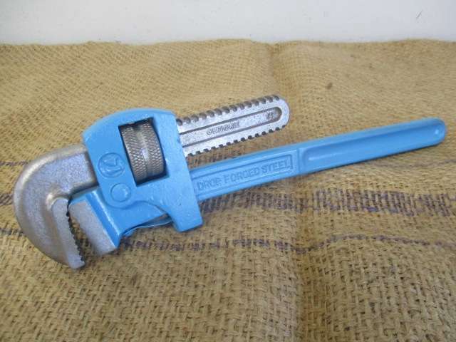 Neat Old Record 14 inch Adjustable Pipe Wrench