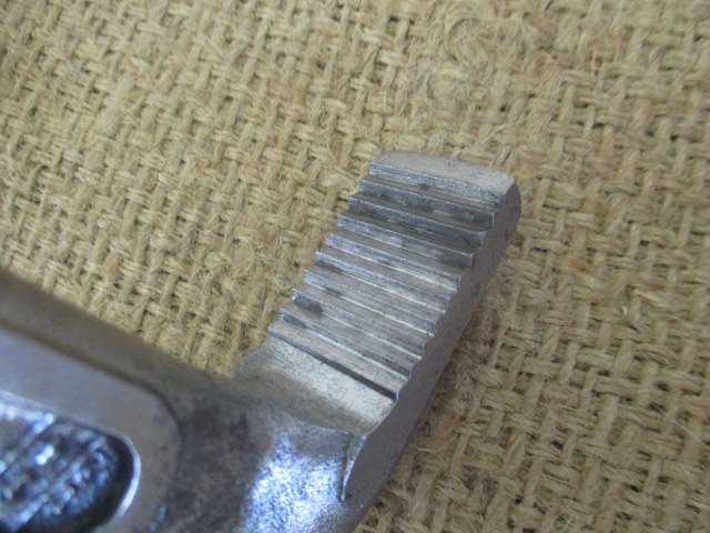 Beautiful Old Rigid 14 inch Heavy Duty Adjustable Pipe Wrench By The Rigid Tool Co. Elyria Ohio USA