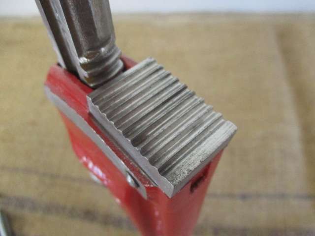 Beautiful Old Rigid 14 inch Heavy Duty Adjustable Pipe Wrench By The Rigid Tool Co. Elyria Ohio USA