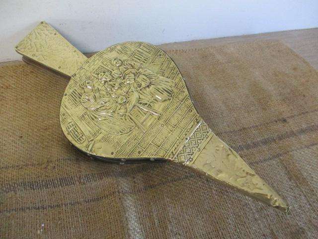 Get The Fire Quickly Going With This Lovely Gigantic Vintage Bellow