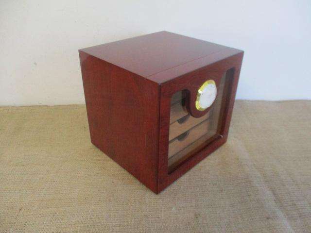 Beautiful Sikarlan Cigar Humidor Case Only.