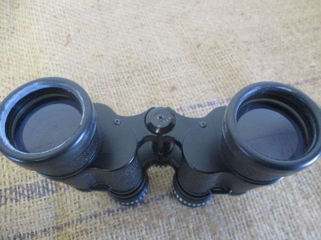 Beautiful Vintage Super Zenith 8 X 40 Field 9' Binocular With Lens Covers