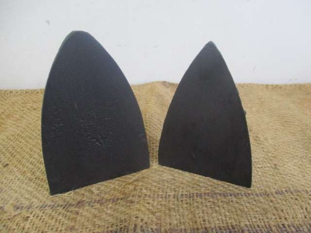 If Not Antique.....Then Very Close To It......These Two Antique Cast Iron Sad Irons