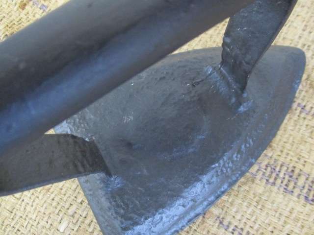 If Not Antique.....Then Very Close To It......These Two Antique Cast Iron Sad Irons