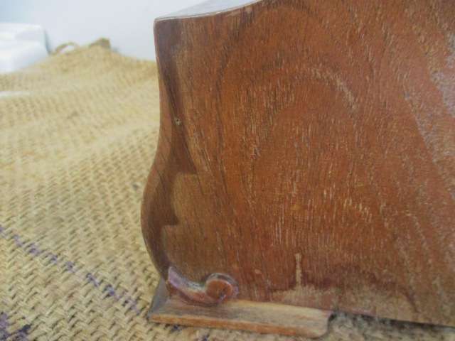 Rare Vintage Essa Mantle Clock With Original Winding Up Key           Made In Germany