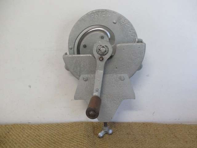 Nice Desirable Vintage Table Mount Aluminum Biltong Slicer/Cutter