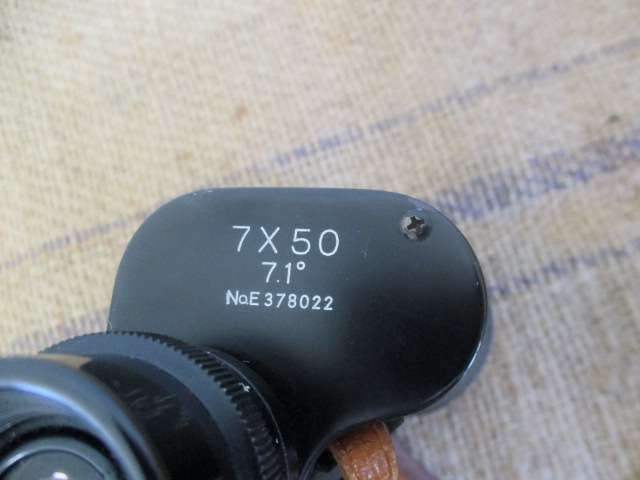 Stunning Vintage Regia 7 X 50 7.1' Binocular In Original Case