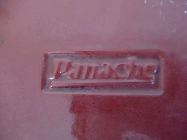 Nice Sizable Panache Enameled Cast Iron Steak Pan