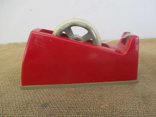 An Old Bantex 9845 Hard Plastic Sellotape Dispenser