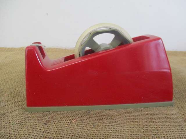 An Old Bantex 9845 Hard Plastic Sellotape Dispenser