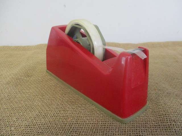 An Old Bantex 9845 Hard Plastic Sellotape Dispenser
