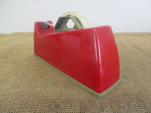 An Old Bantex 9845 Hard Plastic Sellotape Dispenser