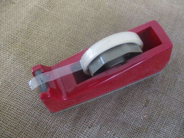 An Old Bantex 9845 Hard Plastic Sellotape Dispenser