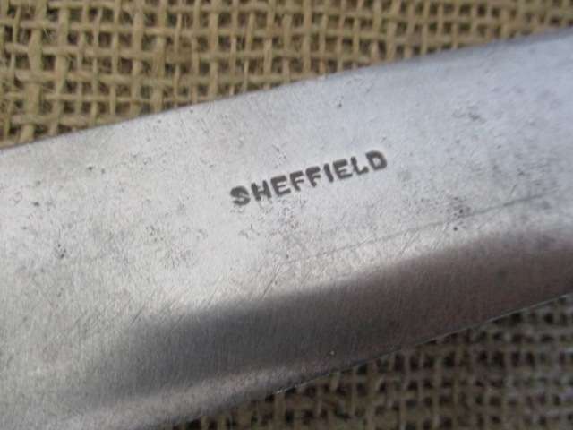 Good Vintage 10 inch J.Worthy, Sheffield Draw Knife.