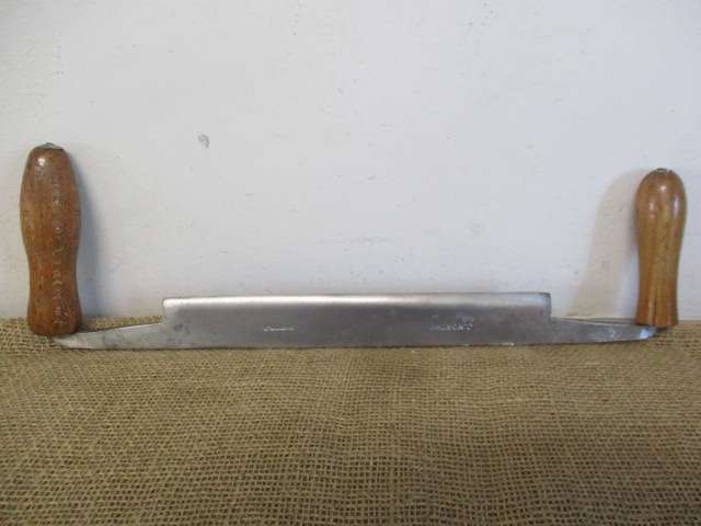 Good Vintage 10 inch J.Worthy, Sheffield Draw Knife.