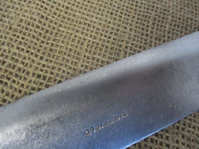 Good Vintage 10 inch J.Worthy, Sheffield Draw Knife.