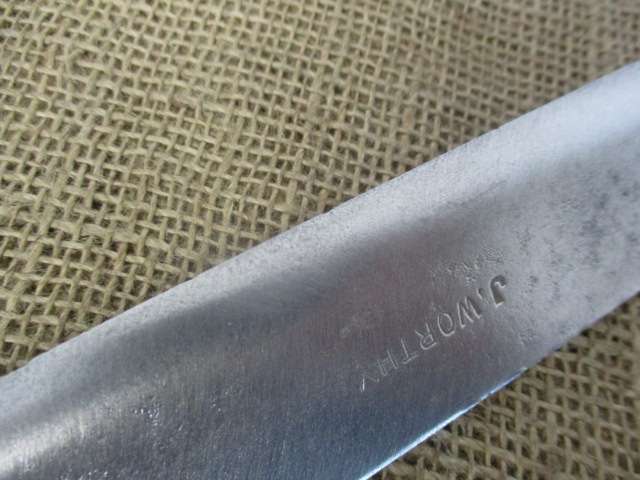 Good Vintage 10 inch J.Worthy, Sheffield Draw Knife.