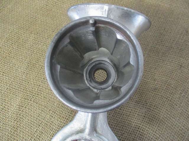 Complete Vintage Husqvarna No 5 Cast Iron Meat Mincer          Made In Sweden