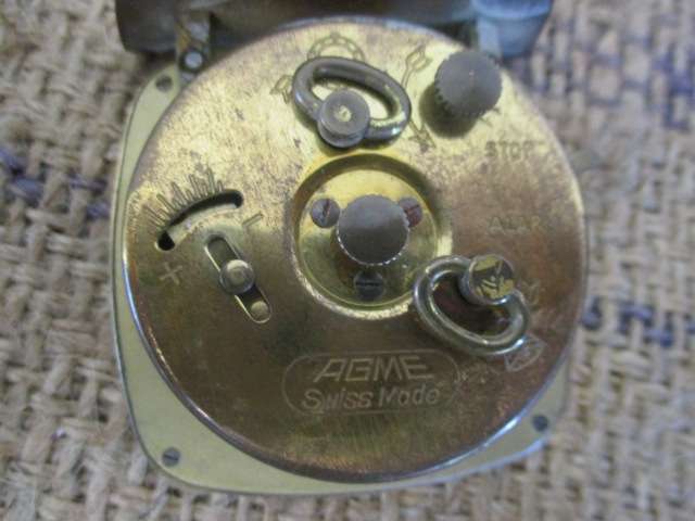 Timeless......Three Vintage Brass Clocks : Two Battery Operated Clocks And One Preview Wind-Up Clock