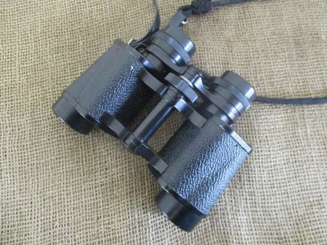 Nice Vintage Super Zenith 8 X 30 Field 7.5' Binocular With Lens Covers