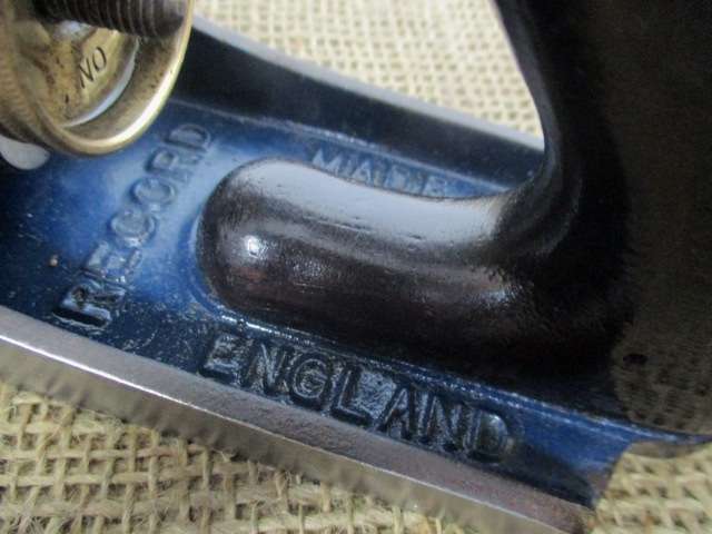 Magnificent And Neat Vintage Record No 03 Hand Plane        Made In England